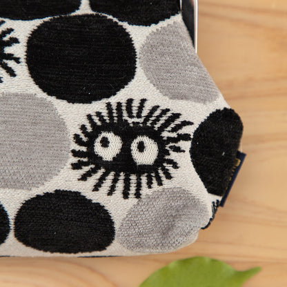 Studio Ghibli My Neighbor Totoro Kurosuke Dot Clasp Pouch