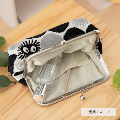 Studio Ghibli My Neighbor Totoro Kurosuke Dot Clasp Pouch
