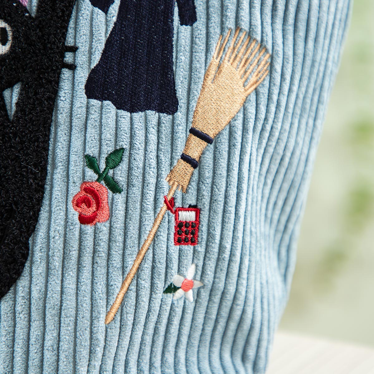 Kiki's Delivery Service Jiji and Broom Mini Bag Corduroy