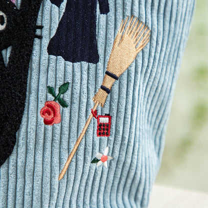 Kiki's Delivery Service Jiji and Broom Mini Bag Corduroy