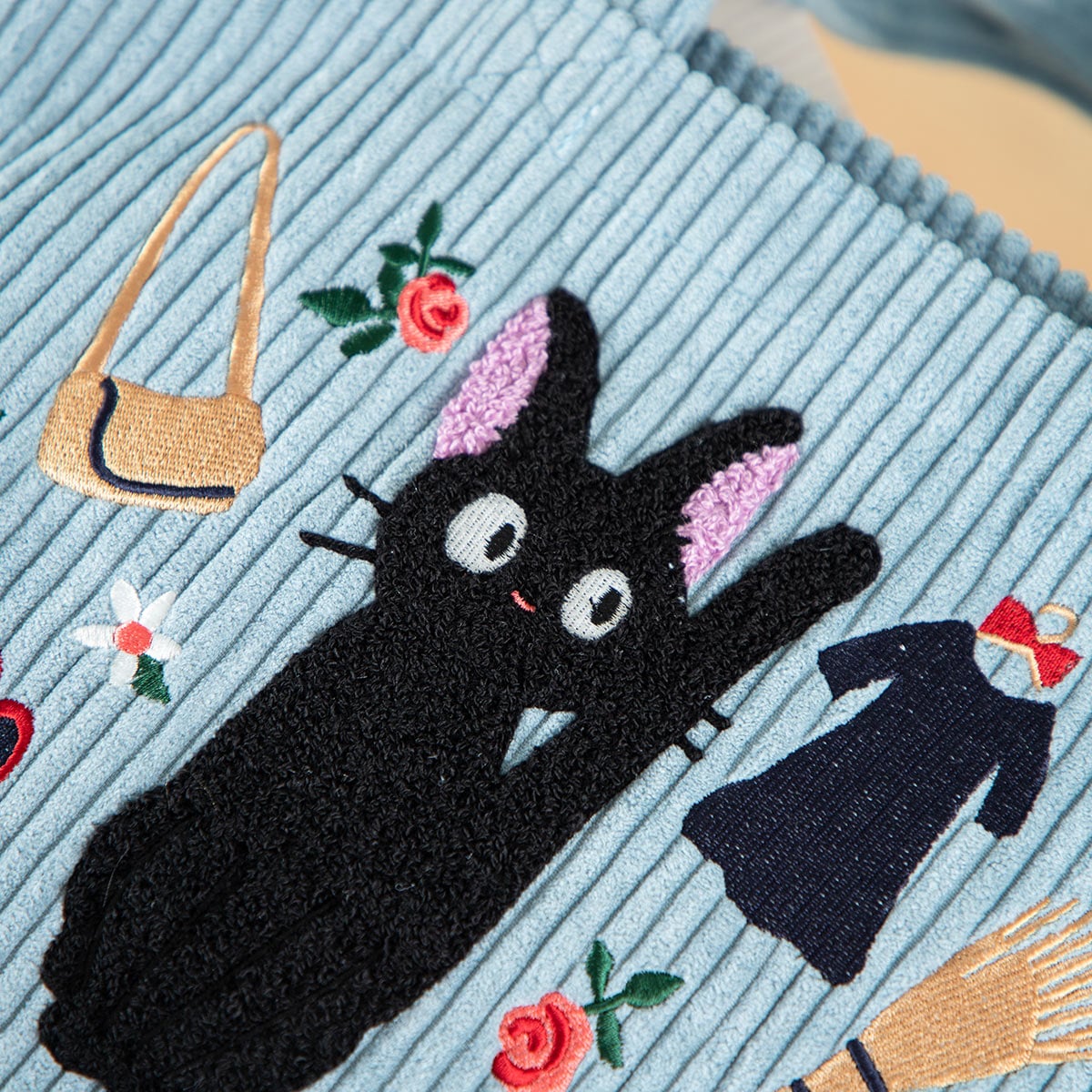 Kiki's Delivery Service Jiji and Broom Mini Bag Corduroy