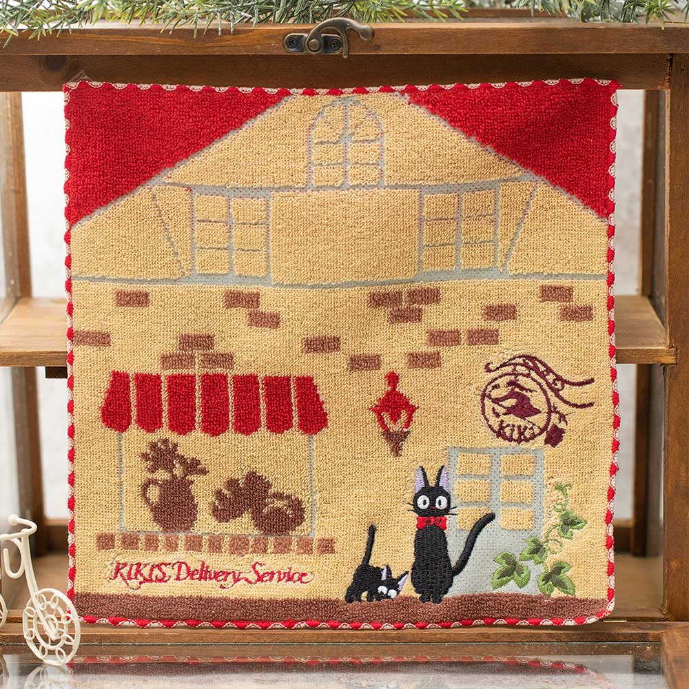 Kiki's Delivery Service Guu Choki Pan Shop Mini Towel 10in