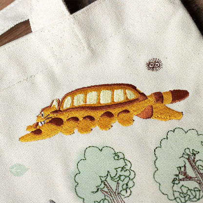 My Neighbor Totoro Totoro in the Forest Cotton Tote Bag