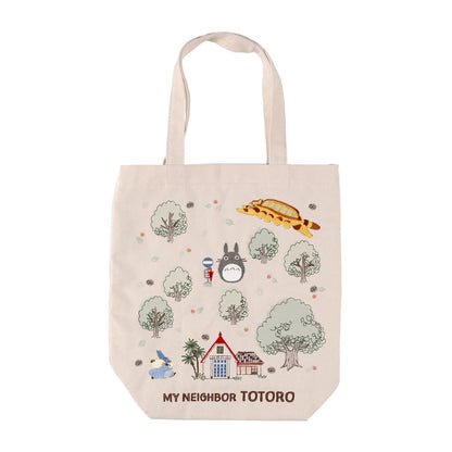 My Neighbor Totoro Totoro in the Forest Cotton Tote Bag