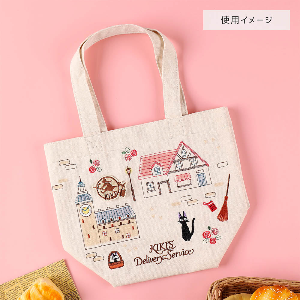 Kiki's Delivery Service Jiji City Mini Bag Embroidered Tote