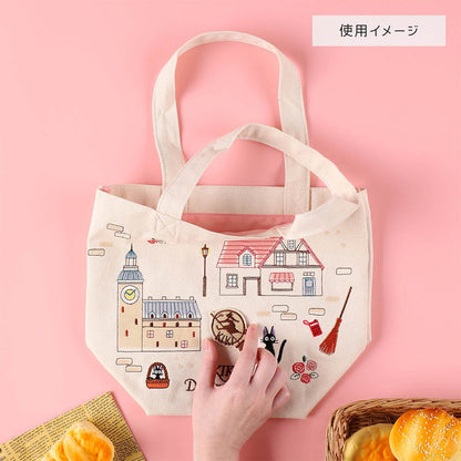 Kiki's Delivery Service Jiji City Mini Bag Embroidered Tote