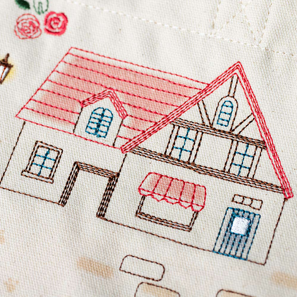 Kiki's Delivery Service Jiji City Mini Bag Embroidered Tote