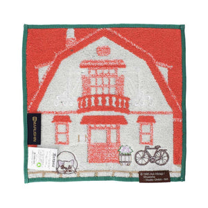 In the style of Whisper of the Heart "Earth Shop" Mini Towel - Studio Ghibli