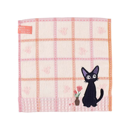 Kiki's Delivery Service 'Waffle Jiji' Mini Towel - Studio Ghibli