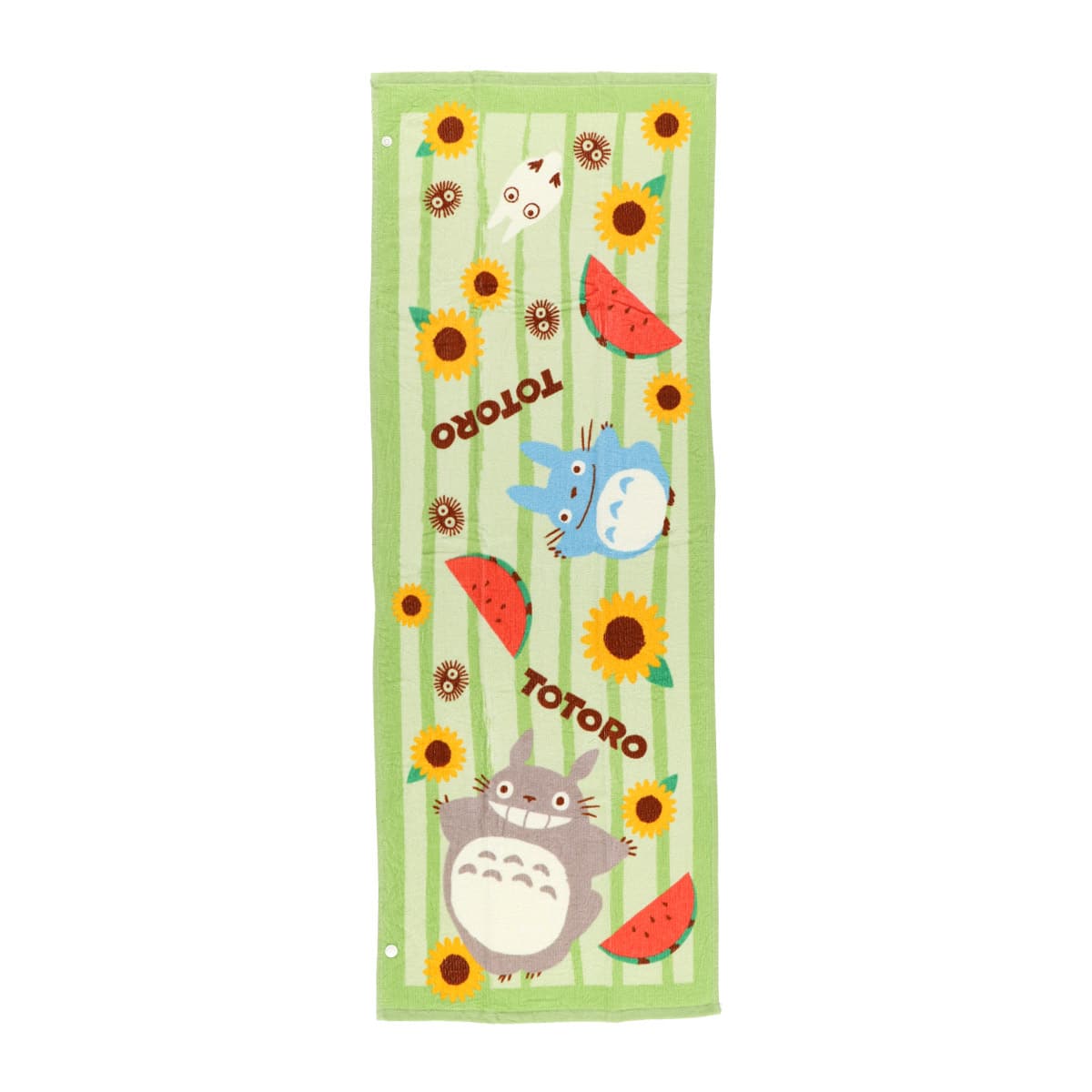 My Neighbor Totoro Totoro and Watermelon Junior Bath Towel - Studio Ghibli