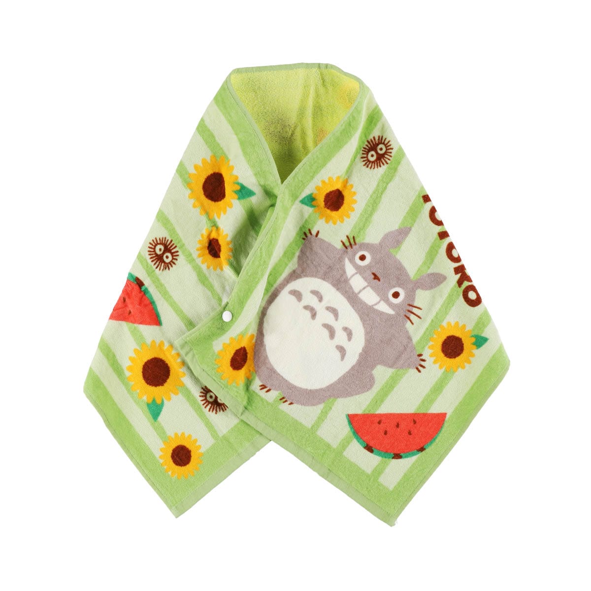 My Neighbor Totoro Totoro and Watermelon Junior Bath Towel - Studio Ghibli