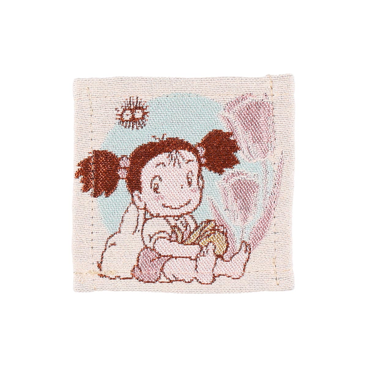 Studio Ghibli My Neighbor Totoro Gobelin Woven Coasters 4-Piece Botanical Garden