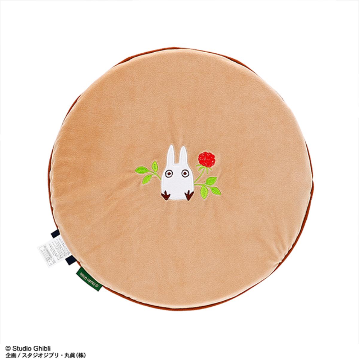 My Neighbor Totoro Wild Strawberry Wreath Round Seat Cushion