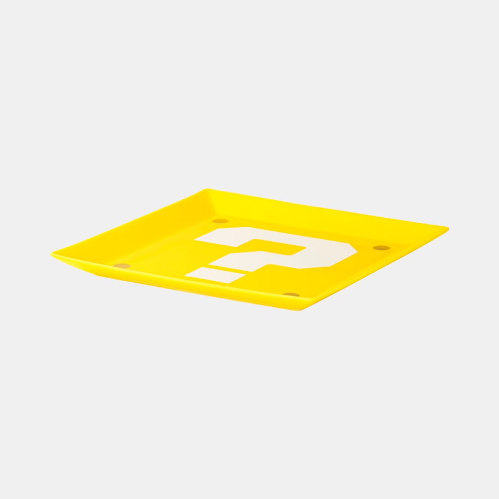 Nintendo Super Mario Question Block Ceramic Plate