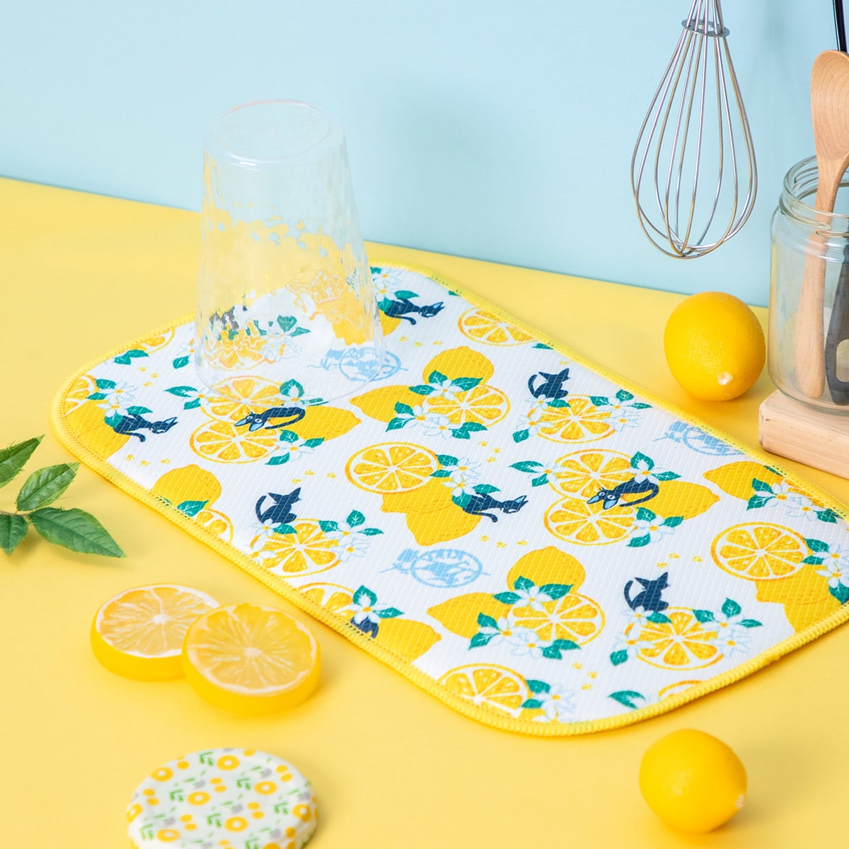 Kiki's Delivery Service Lemon Flower Series Drying Mat Jiji