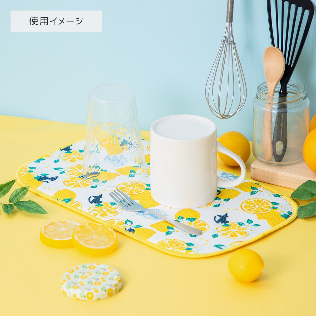 Kiki's Delivery Service Lemon Flower Series Drying Mat Jiji