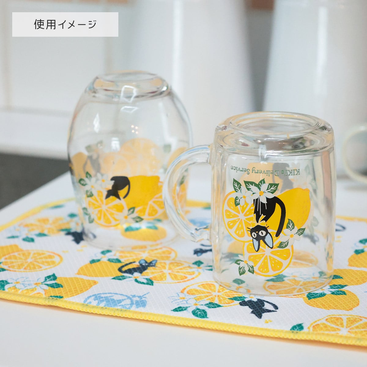 Kiki's Delivery Service Lemon Flower Series Drying Mat Jiji
