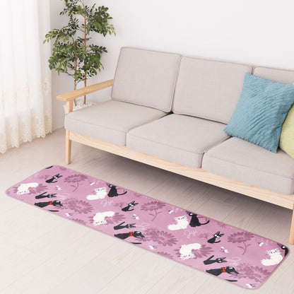 Studio Ghibli - Kiki's Delivery Service Floral Floor Mat L (45x180cm)