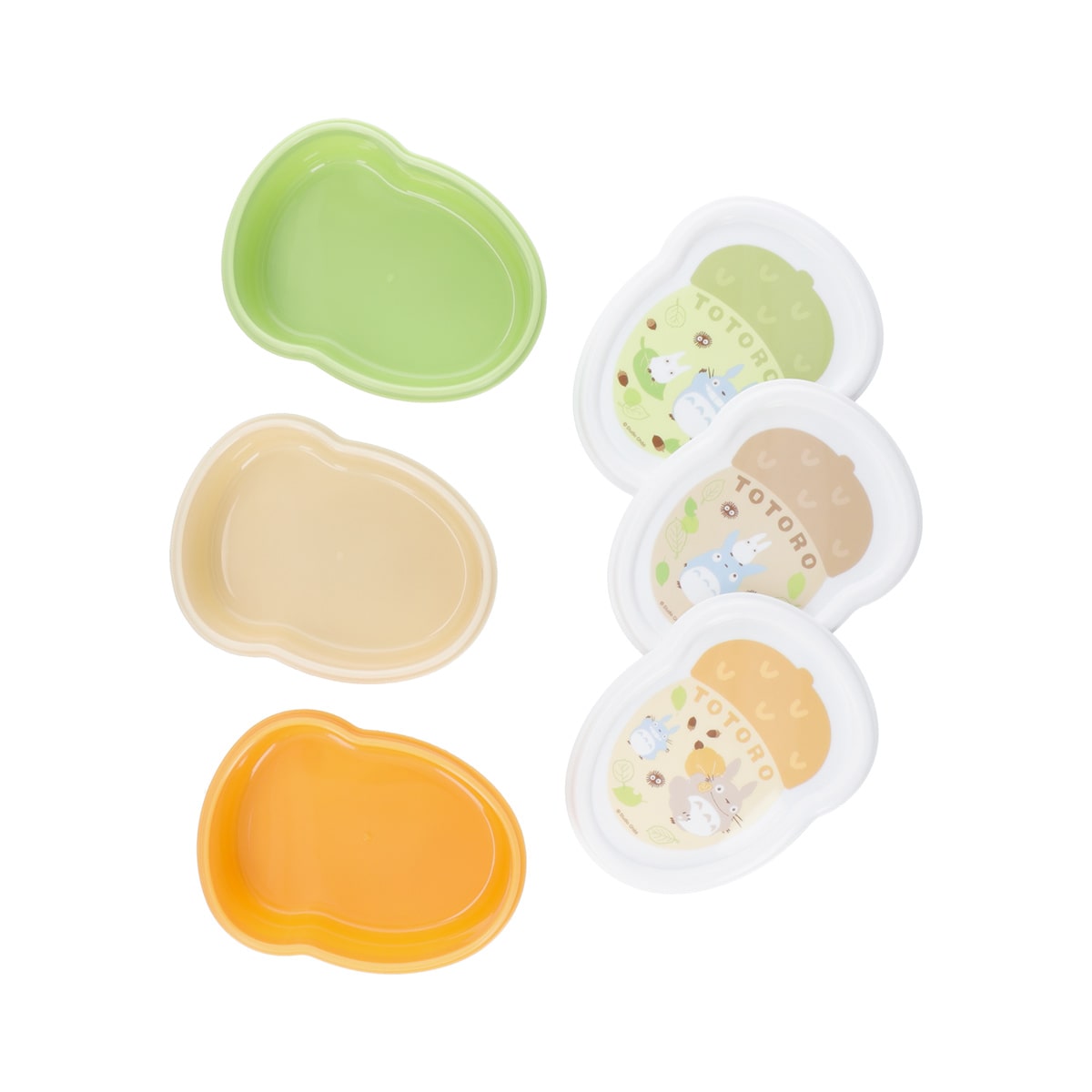 My Neighbor Totoro Die-Cut Seal Containers 3P Garden