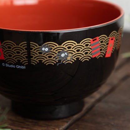 Spirited Away No-Face Lacquered Soup Bowl N2 4973307476037