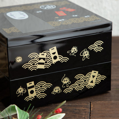 Studio Ghibli Spirited Away Kaonashi 2-Tier Bento Box 1600ml