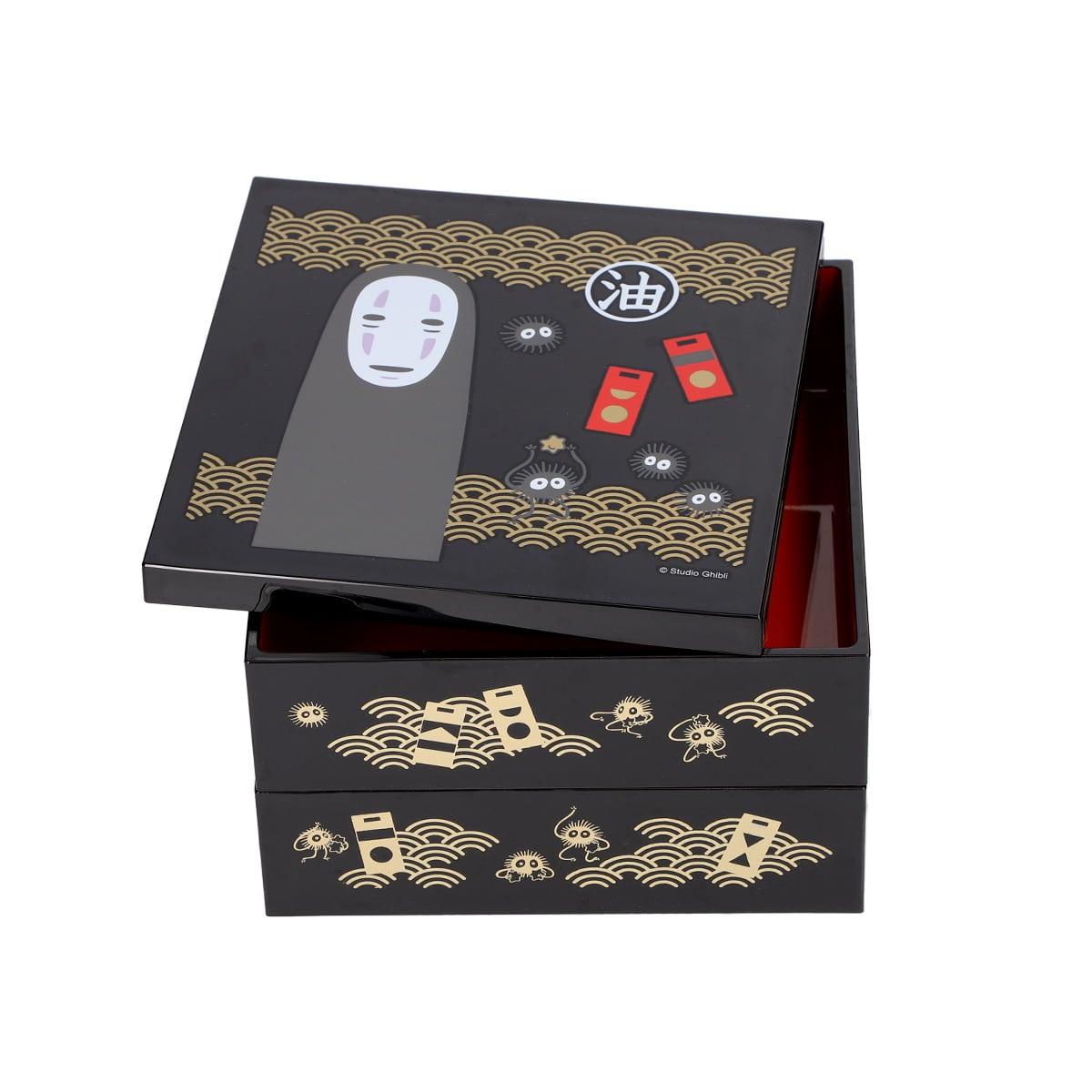 Studio Ghibli Spirited Away Kaonashi 2-Tier Bento Box 1600ml