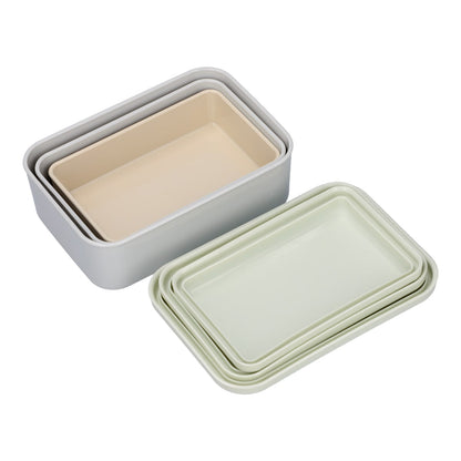 My Neighbor Totoro Antibacterial Nesting Food Container Set 3P Wild Strawberry