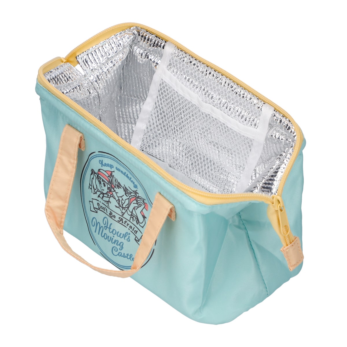 Skater Howl's Moving Castle Insulated Lunch Bag KGA1 Sky Blue