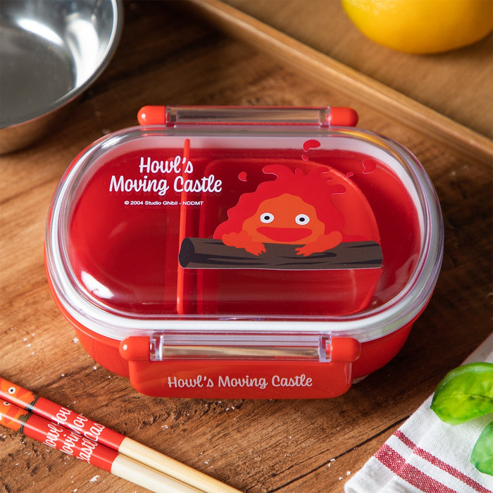 Howl's Moving Castle Antibacterial Lunch Box 360ml Calcifer