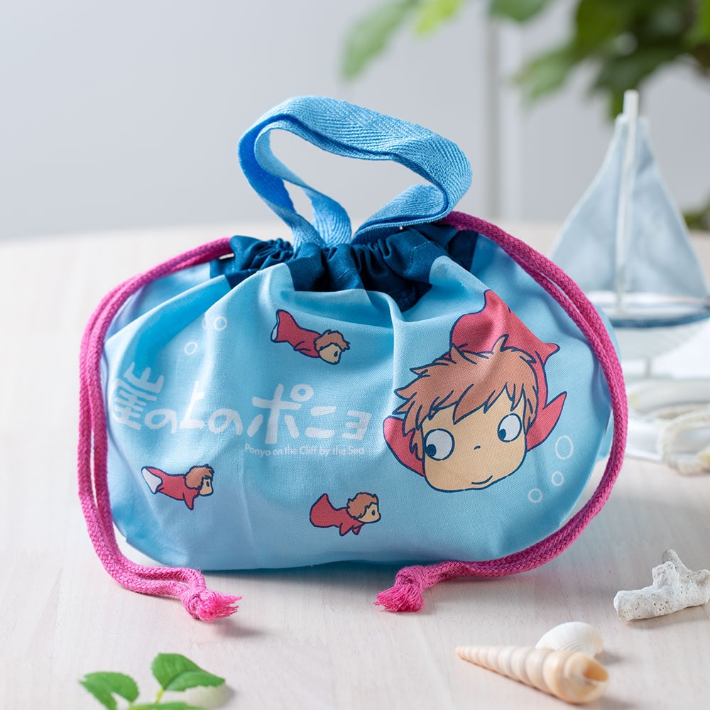 Ponyo on the Cliff by the Sea Lunch Pouch KB7