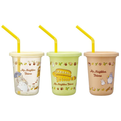 My Neighbor Totoro Catbus Straw Tumbler Set 3-Piece