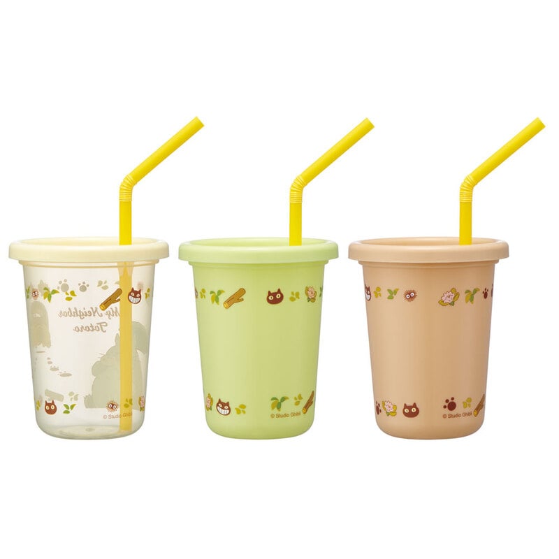 My Neighbor Totoro Catbus Straw Tumbler Set 3-Piece