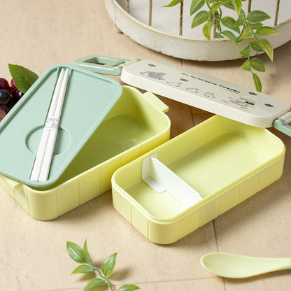 Studio Ghibli My Neighbor Totoro 2-Tier Lunch Box Antibacterial Marching YZW3AG