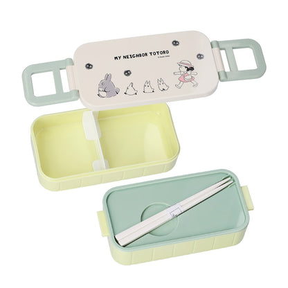 Studio Ghibli My Neighbor Totoro 2-Tier Lunch Box Antibacterial Marching YZW3AG