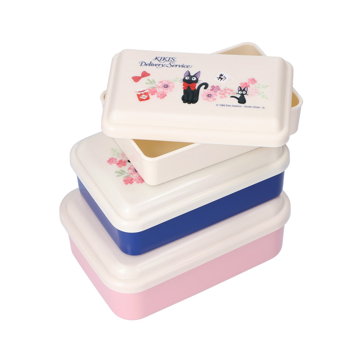 Skater Kiki's Delivery Service Nesting Food Container 3-Piece French SLUS3AG