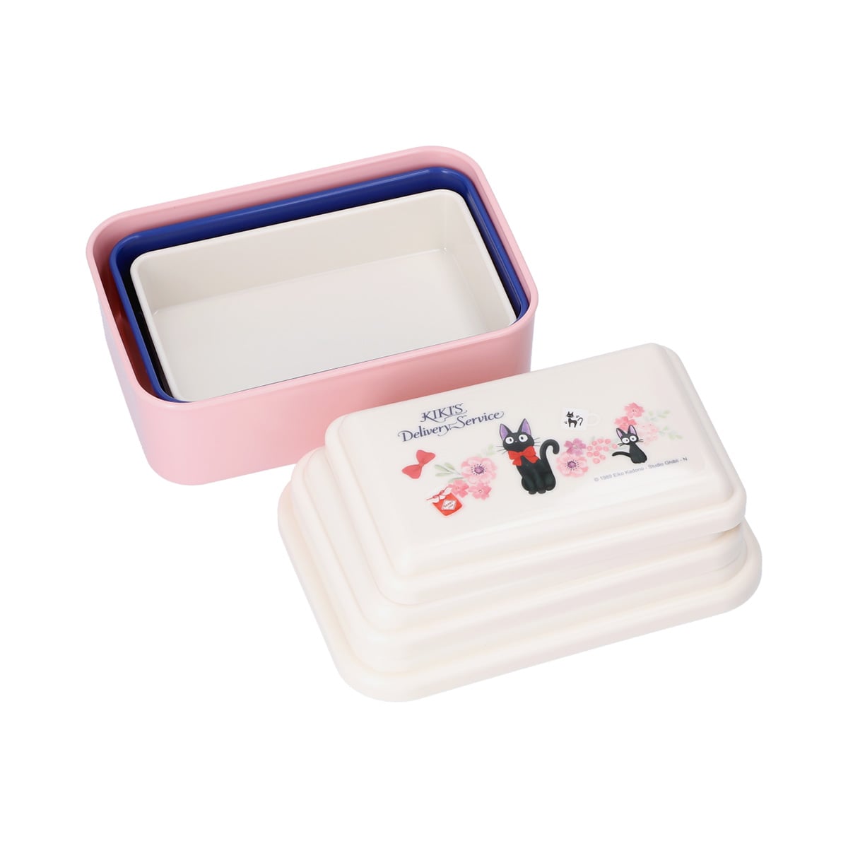 Skater Kiki's Delivery Service Nesting Food Container 3-Piece French SLUS3AG