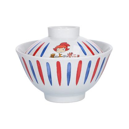 Ponyo on the Cliff by the Sea Lidded Ramen Bowl