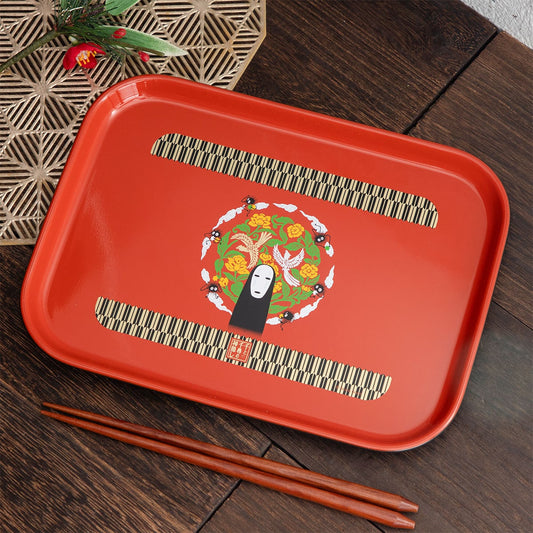 Studio Ghibli Spirited Away Lacquer-Style Serving Tray Kaonashi