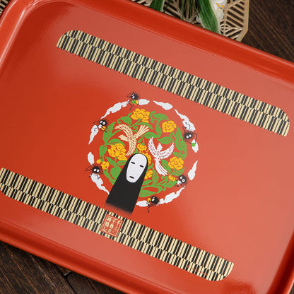 Studio Ghibli Spirited Away Lacquer-Style Serving Tray Kaonashi