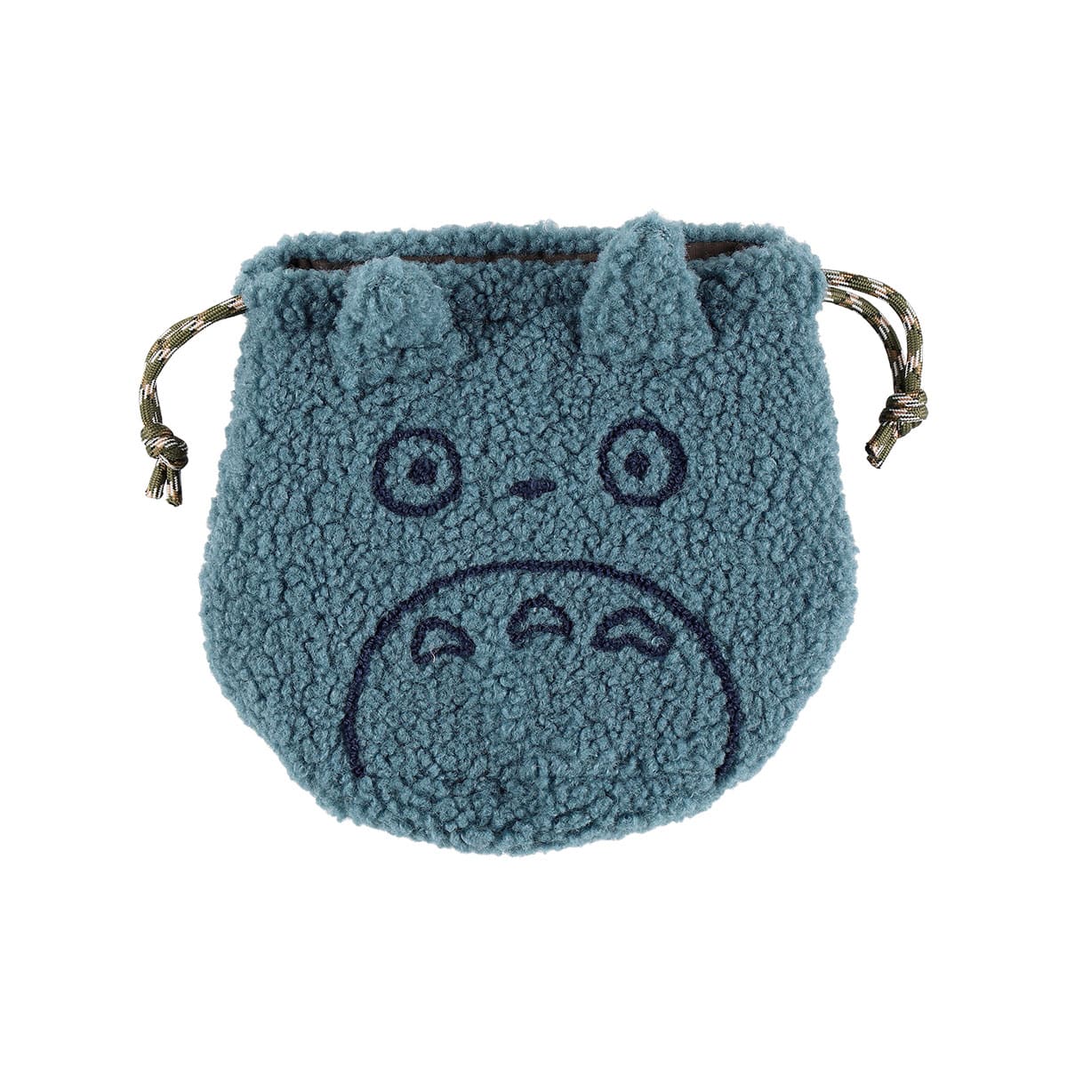 My Neighbor Totoro Medium Totoro Fluffy Drawstring Pouch