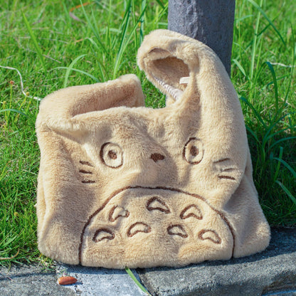 My Neighbor Totoro Big Totoro Fluffy Tote Bag