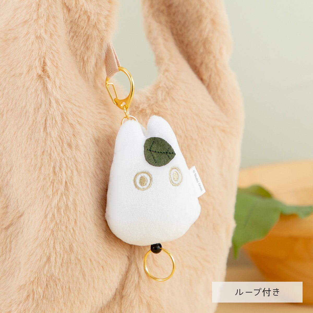 My Neighbor Totoro Big Totoro Fluffy Tote Bag