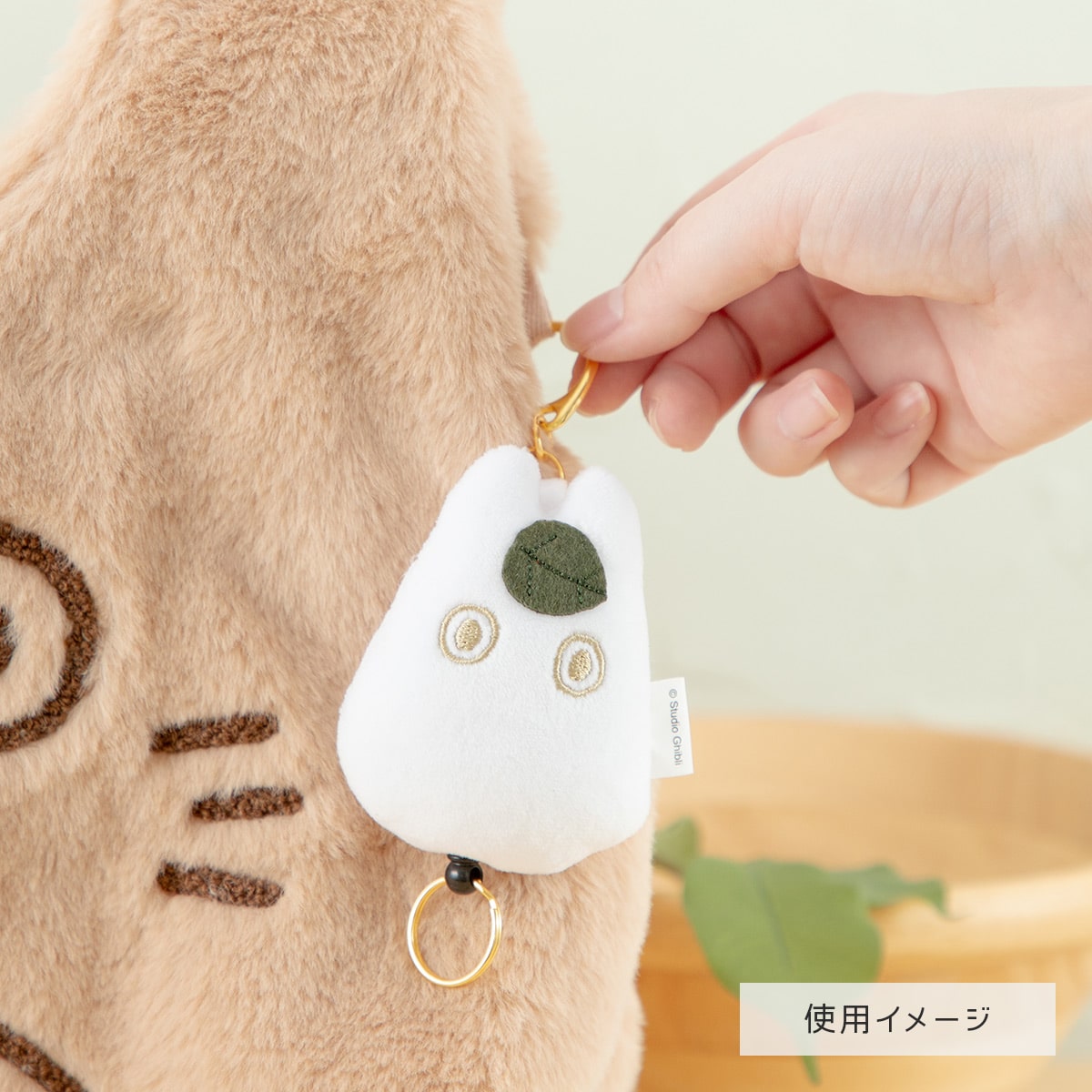 My Neighbor Totoro Big Totoro Fluffy Tote Bag