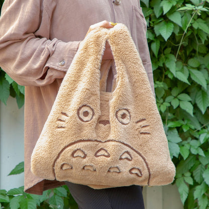 My Neighbor Totoro Big Totoro Fluffy Tote Bag