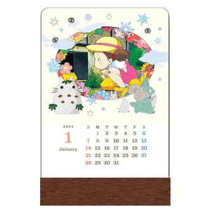 Ghibli My Neighbor Totoro 2024 Calendar