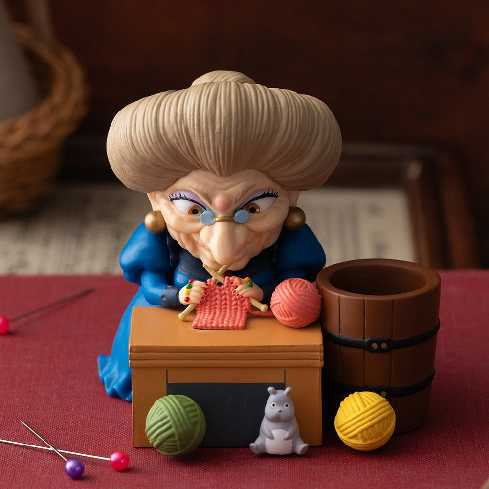 Spirited Away Zeniba Stamp and Pen Stand 4970381704506