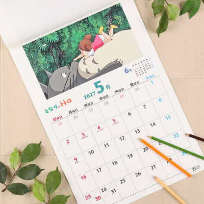 My Neighbor Totoro 2027 Wall Calendar