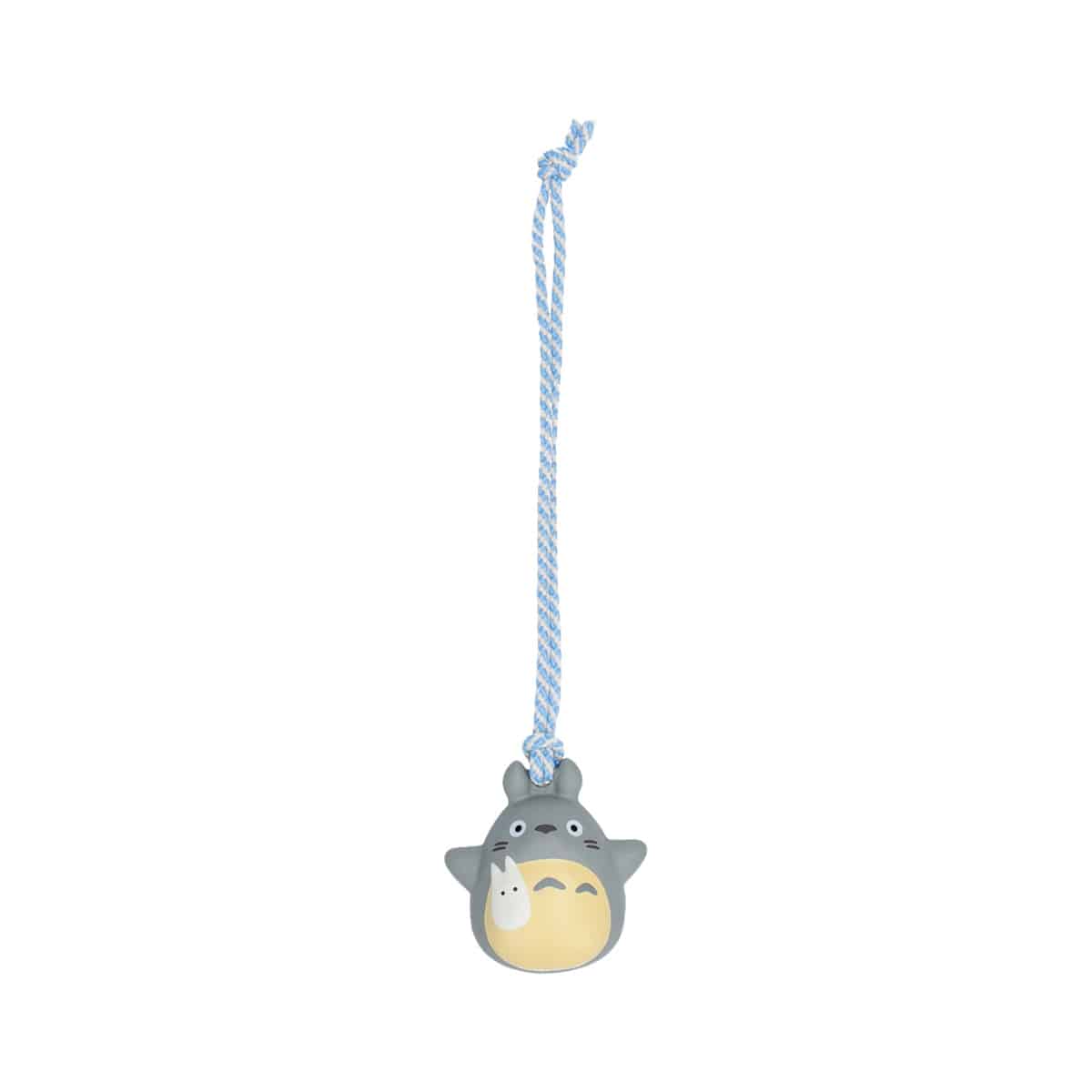 My Neighbor Totoro Kororin Bell Charm Big Totoro and Small Totoro Light Blue