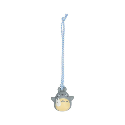 My Neighbor Totoro Kororin Bell Charm Big Totoro and Small Totoro Light Blue