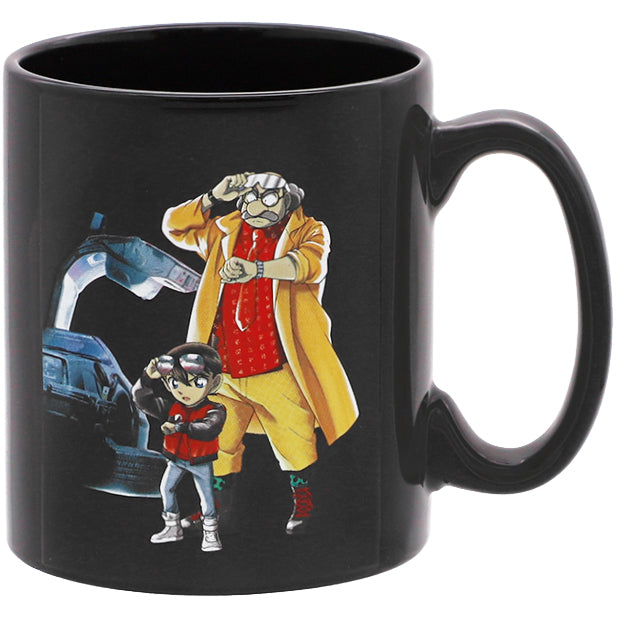 Detective Conan Back to the Future Heat-Changing Mug